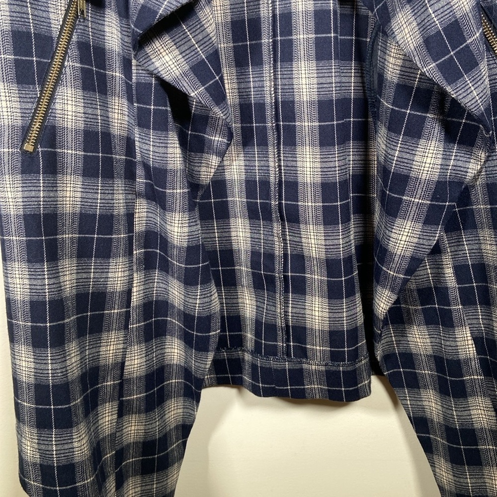 Pre-Loved Design Lab Plaid  Jacket – Excellent Condition, Size Small - Picture 7 of 10